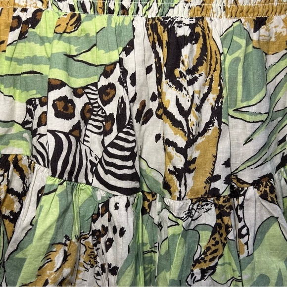 NWT Aerie Safari Animal Print Lined Mini Skirt Size Small - Picture 2 of 7
